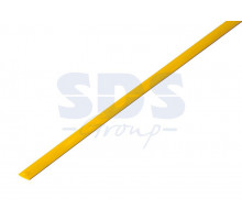 3.5 / 1.75 мм 1м термоусадка желтая REXANT