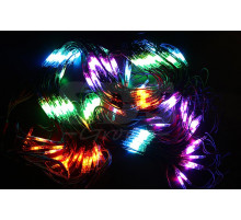 Гирлянда - сеть Чейзинг LED 2*4м (560 диодов), КАУЧУК, МУЛЬТИ