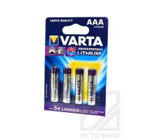 VARTA PROFESSIONAL LITHIUM 6103 FR03 BL4