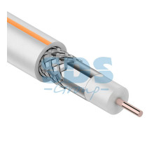 Кабель SAT 50M+Cu/Al/Al, (64%), 75 Ом, 10м., белый PROCONNECT