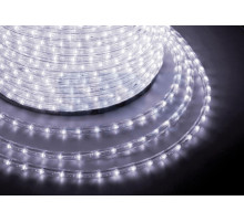 Дюралайт светодиодный, постоянное свечение(2W), белый, 220В, диаметр 13 мм, бухта 100м, NEON-NIGHT