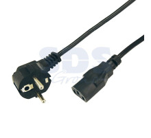 Шнур сетевой Евро 0.75мм² 3М (PE) (с заземлением) REXANT