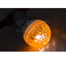 Лампа строб E27, D50mm, оранжевая NEON-NIGHT