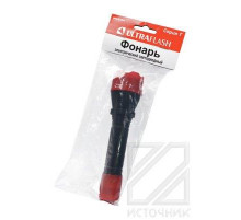 ULTRAFLASH 6102-ТН 1LED (черно-красный) BL1
