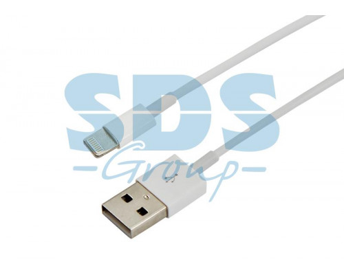 USB кабель для iPhone 5/5S/5C шнур 1М белый