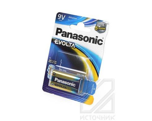 Panasonic EVOLTA 6LR61EGE/1BP 6LR61 BL1