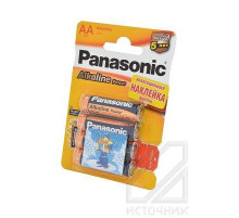 Panasonic Alkaline Power LR6APB/4BPS LR6 + наклейка BL4