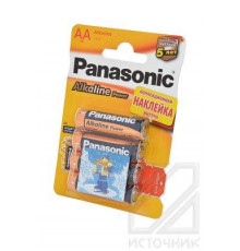 Panasonic Alkaline Power LR6APB/4BPS LR6 + наклейка BL4