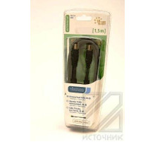 VIVANCO 7/93-N  43044 TV, черный 1,5м BL1