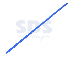 2.0 / 1.0 мм 1м термоусадка синяя REXANT