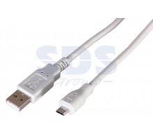 Шнур micro USB (male) - USB-A (male) 3M REXANT