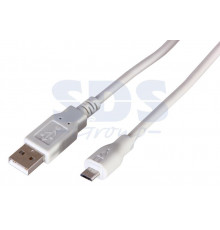 Шнур micro USB (male) - USB-A (male) 3M REXANT