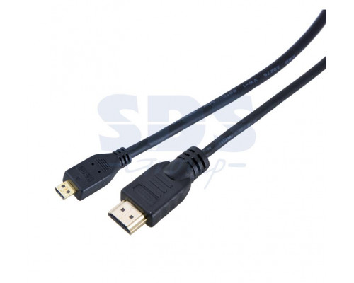 Шнур HDMI - micro HDMI gold 1.5М REXANT