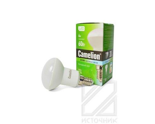 Camelion LED6-R50/845/E14 4500K 6Вт BL1