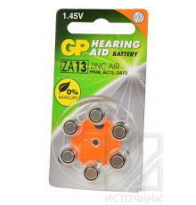 GP Hearing Aid ZA13F-D6 ZA13 BL6