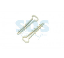 Дюбель-хомут 5-10 белый, прямоугольный (100 шт.) PROCONNECT