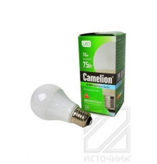 Camelion LED10-A60-D/845/E27 10Вт 4500K BL1