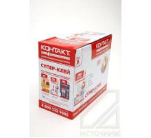 КОНТАКТ Супер-клей (20г)  BL1 в шоу-боксе 14 шт