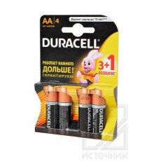 DURACELL LR6 3+1шт BL4