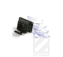 BEMIS BK1-1402-2511 1гн накладная с крышкой каучук черная