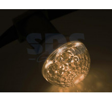 Лампа шар DIA 50 10 LED е27 теплый белый 24V/AC