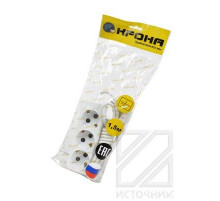 КРОНА КБ3151,5-Б РС-3/зем. (У16-001УХЛ4) 1.5м (ПВС 3х0,75) BL1