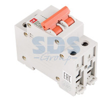 Автоматический выключатель BKN 2P C16A, тип C, 2 полюса, 6кА, 240/415В, номинальный ток 16A