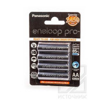 Panasonic eneloop pro BK-3HCCE/4BE 2450mAh AA BL4
