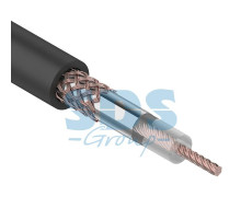 Кабель RG-58 A/U, (64%), 50 Ом, 305м., черный REXANT