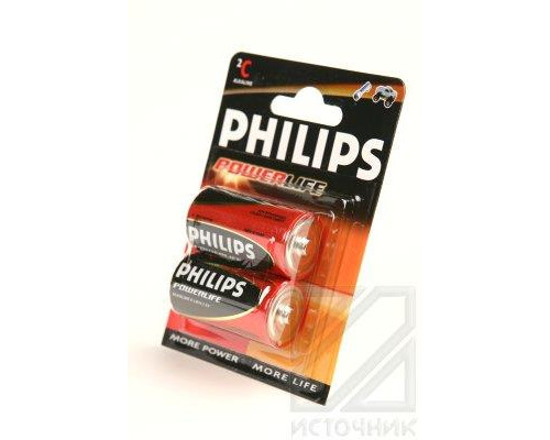 PHILIPS POWERLIFE LR14 BL2