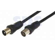 TV удлинитель 1.5М TV штекер TV гнездо CCS REXANT