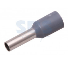 НАКОНЕЧНИК ШТЫРЕВОЙ ВТУЛОЧНЫЙ изолированный (НШВИ F-18мм) 4мм² (СЕ040012grey) серый REXANT