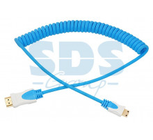 Шнур HDMI - mini HDMI 2М синий витой REXANT