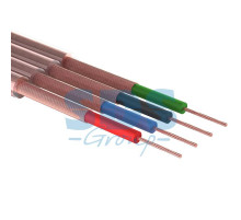 Кабель ШГЭС, 4 жилы, плоский, прозрачный SILICON, 100 м., REXANT