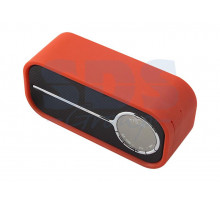 Акустическая колонка 2139 Bluetooth, microSD, USB-flash, AUX, FM-tuner красная