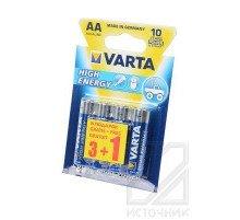 VARTA HIGH ENERGY 4906 LR6 3+1 шт BL4 NEW