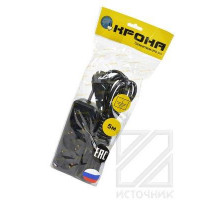 КРОНА РС-3/зем  (У16-001) 5 м (ПВС 3Х0.75) черный BL1