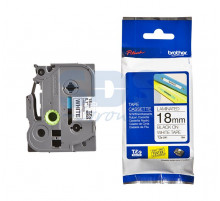 TZE241 ЛЕНТА 18MM ЧЕРНЫЙ НА БЕЛОМ