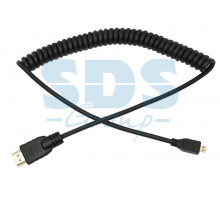 Шнур HDMI - micro HDMI 2М черный витой REXANT