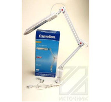 Camelion KD-017С белый (на струбцине)