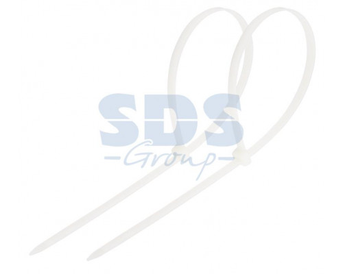 Хомут nylon 5.0 х 450 мм 100 шт белый REXANT