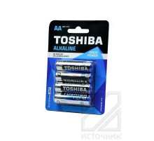 TOSHIBA Alkaline LR6GCNN BP-4 FA LR6 BL4