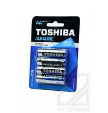 TOSHIBA Alkaline LR6GCNN BP-4 FA LR6 BL4