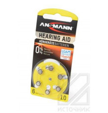 ANSMANN Zinc-Air 5013223 10 UK BL6