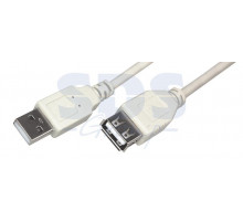 Шнур USB-А (male) - USB-A (female) 1.8M REXANT