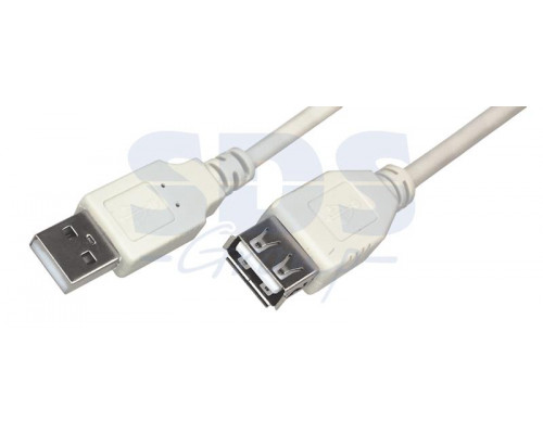 Шнур USB-А (male) - USB-A (female) 1.8M REXANT