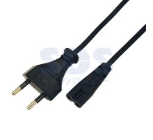 Шнур сетевой 1.8М 2x0.75мм² REXANT