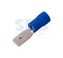 КЛЕММА ПЛОСКАЯ изолированная (КПИ штекер - 4.8мм) 1.5-2.5мм² (VM2-187(8)) REXANT