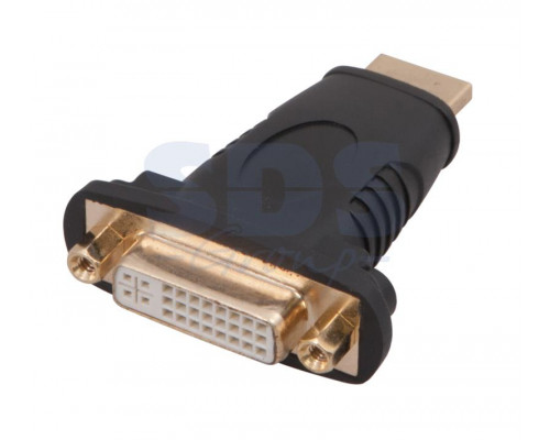 ПЕРЕХОДНИК шт.HDMI - гн.DVI-D GOLD REXANT