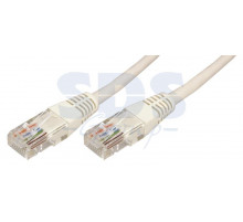 Патч-корд UTP 5e кат. литой 7М СЕРЫЙ REXANT